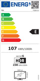 TCL 75Q6C QD-Mini LED TV, 4K HDR Premium 1000nits, Smart TV alimenté par Google (Dolby Vision IQ et Atmos, système Audio Onkyo 2.1, Motion Clarity Pro 144Hz, Game Master, contrôle Vocal Mains Libres)