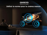 TCL 75Q6C QD-Mini LED TV, 4K HDR Premium 1000nits, Smart TV alimenté par Google (Dolby Vision IQ et Atmos, système Audio Onkyo 2.1, Motion Clarity Pro 144Hz, Game Master, contrôle Vocal Mains Libres)