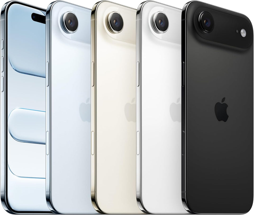 Apple iPhone Air 256 Go : Le Plus Fin des iPhone, Écran 6,5 Pouces Jusqu’à 120 Hz, Puissante Puce A19 Pro, Caméra Avant Center Stage, Autonomie d’Une journée ; Ciel