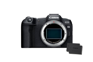 Canon EOS R8 + RF 24-50mm F4.5-6.3 - Appareil Photo Numérique Hybride - Capteur CMOS Plein Format 24,2 Mpx - Appareil Photo Dual Pixel CMOS AF II - Écran Tactile LCD - Compatibilité UVC-UAC