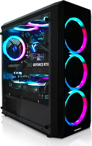 Greed® MK2 Pro - High End PC Gamer - Intel Core i7-12700F + Nvidia Geforce RTX 5070 - Ordinateur Rapide + PC Gaming 4K - 4,9 GHZ - 32Go DDR4 RAM - Refroidissement par Eau - 1TB SSD - WLAN + W11 Pro