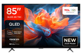 TCL 98T8C 98" QLED 4K HDR Ultra HD TV, Smart TV Powered by Google TV (Dolby Vision & Atmos, 144Hz Motion Clarity Pro, FreeSync, Onkyo 2.1 Sound, Voice Control)