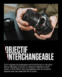 Canon EOS R50 V + RF-S 14-30mm F4-6.3 is STM PZ - Appareil pour Le Vlog Compatible avec l'Objectif Canon RF | Matériel pour Créateurs de Contenu | Vlog et Voyage | Connexion Bluetooth