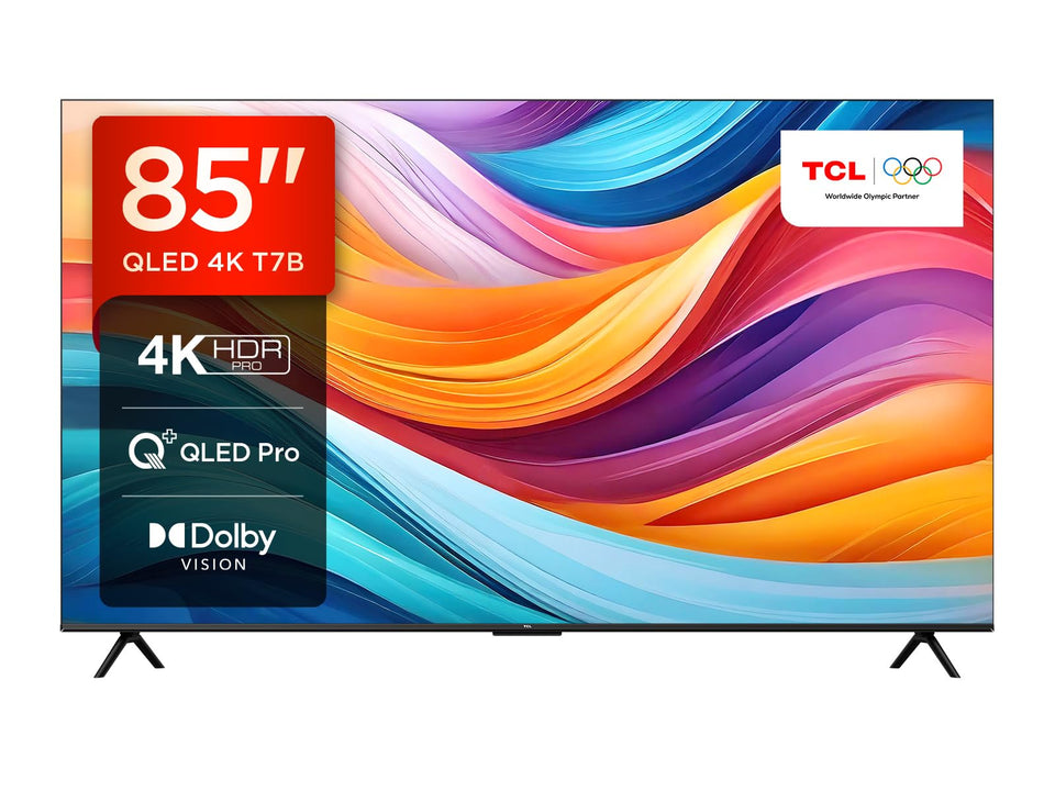 TCL 98T8C 98" QLED 4K HDR Ultra HD TV, Smart TV Powered by Google TV (Dolby Vision & Atmos, 144Hz Motion Clarity Pro, FreeSync, Onkyo 2.1 Sound, Voice Control)