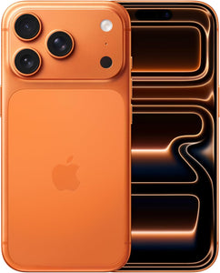 Apple iPhone 17 Pro 256 Go : Écran 6,3 Pouces Jusqu’à 120 Hz, Puce A19 Pro, Autonomie prodigieuse, Système caméra Pro Fusion avec caméra Avant Center Stage ; Orange Cosmique