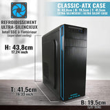 GREED® Ultra PC - Intel Core i7 - Ordinateur Rapide pour Le Bureau et Le Home Office - Ordinateur avec 4,0 GHZ - 32 GB RAM - 1TB SSD + 1TB HDD - DVD - USB 3.0 - WLAN - INCL. Windows 11 Pro