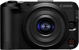 Canon EOS R50 V + RF-S 14-30mm F4-6.3 is STM PZ - Appareil pour Le Vlog Compatible avec l'Objectif Canon RF | Matériel pour Créateurs de Contenu | Vlog et Voyage | Connexion Bluetooth