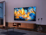 TCL 75Q6C QD-Mini LED TV, 4K HDR Premium 1000nits, Smart TV alimenté par Google (Dolby Vision IQ et Atmos, système Audio Onkyo 2.1, Motion Clarity Pro 144Hz, Game Master, contrôle Vocal Mains Libres)