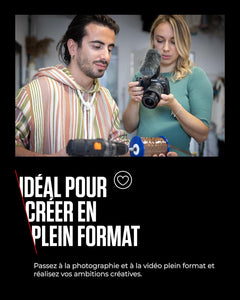 Canon EOS R8 + RF 24-50mm F4.5-6.3 - Appareil Photo Numérique Hybride - Capteur CMOS Plein Format 24,2 Mpx - Appareil Photo Dual Pixel CMOS AF II - Écran Tactile LCD - Compatibilité UVC-UAC