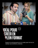 Canon EOS R8 + RF 24-50mm F4.5-6.3 - Appareil Photo Numérique Hybride - Capteur CMOS Plein Format 24,2 Mpx - Appareil Photo Dual Pixel CMOS AF II - Écran Tactile LCD - Compatibilité UVC-UAC