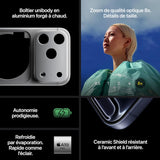 Apple iPhone 17 Pro 256 Go : Écran 6,3 Pouces Jusqu’à 120 Hz, Puce A19 Pro, Autonomie prodigieuse, Système caméra Pro Fusion avec caméra Avant Center Stage ; Orange Cosmique