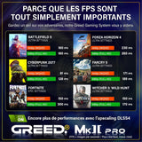Greed® MK2 Pro - High End PC Gamer - Intel Core i7-12700F + Nvidia Geforce RTX 5070 - Ordinateur Rapide + PC Gaming 4K - 4,9 GHZ - 32Go DDR4 RAM - Refroidissement par Eau - 1TB SSD - WLAN + W11 Pro