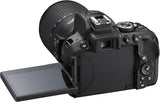 Nikon D5300 Appareil photo numérique Réflex 24,2 Mpix Kit Objectif AF-S 18-55 mm VR II Noir