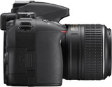 Nikon D5300 Appareil photo numérique Réflex 24,2 Mpix Kit Objectif AF-S 18-55 mm VR II Noir