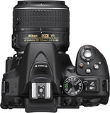 Nikon D5300 Appareil photo numérique Réflex 24,2 Mpix Kit Objectif AF-S 18-55 mm VR II Noir