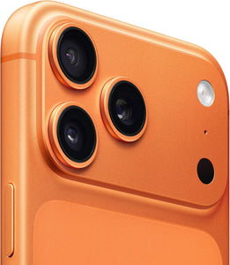 Apple iPhone 17 Pro Max 256 Go : Écran 6,9 Pouces, Puce A19 Pro, Autonomie Record sur iPhone, Système caméra Pro Fusion, Caméra Avant Center Stage ; Orange Cosmique