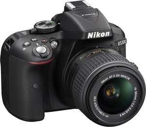 Nikon D5300 Appareil photo numérique Réflex 24,2 Mpix Kit Objectif AF-S 18-55 mm VR II Noir