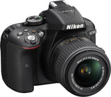 Nikon D5300 Appareil photo numérique Réflex 24,2 Mpix Kit Objectif AF-S 18-55 mm VR II Noir
